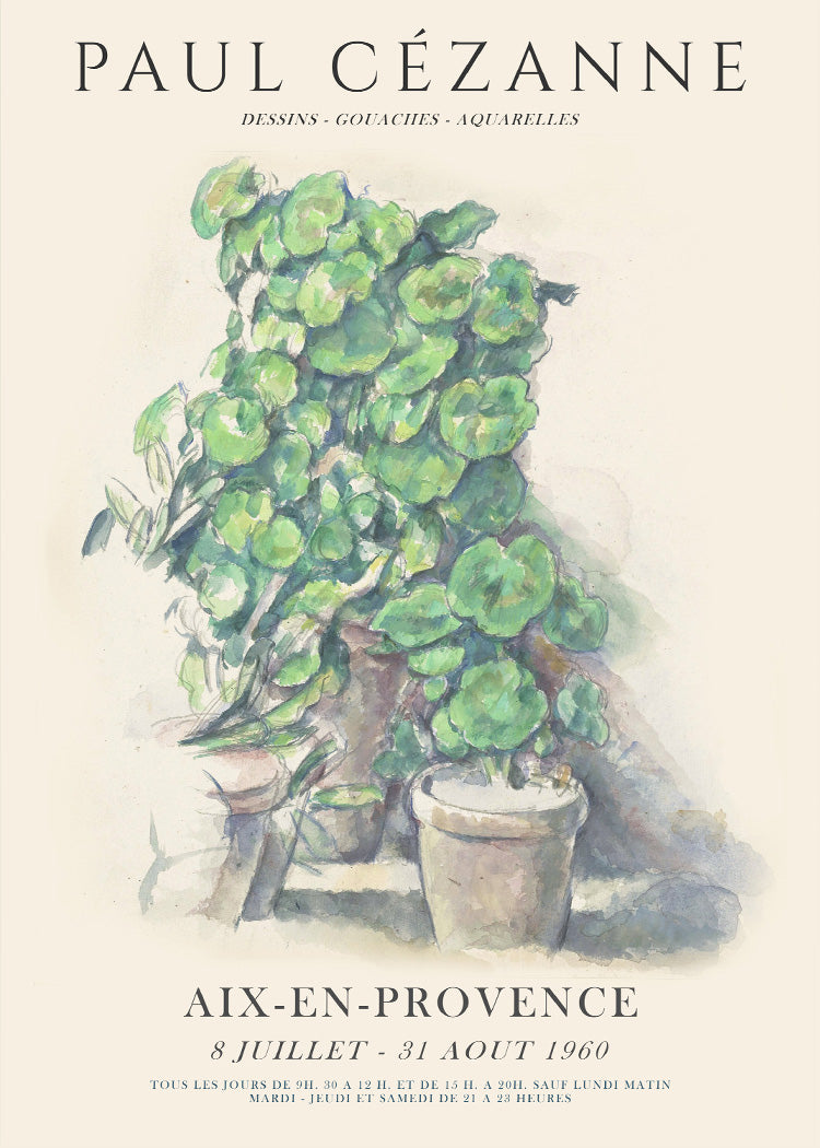 Paul Cezanne - Aquarelles | PSTR studio