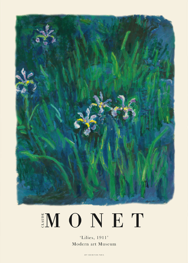 Claude Monet - Lilies 1911 | PSTR studio