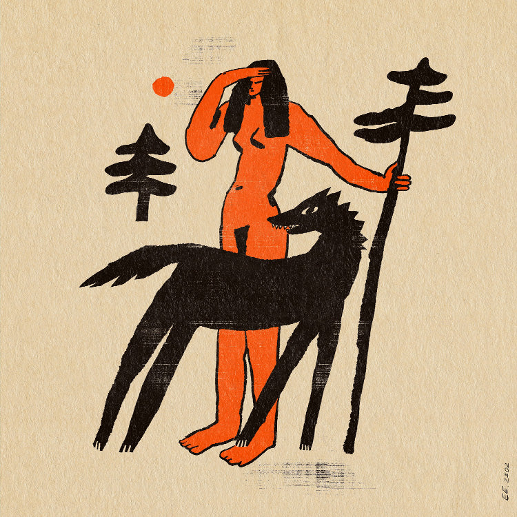 Enikő Eged - Girl and Wolf | PSTR studio