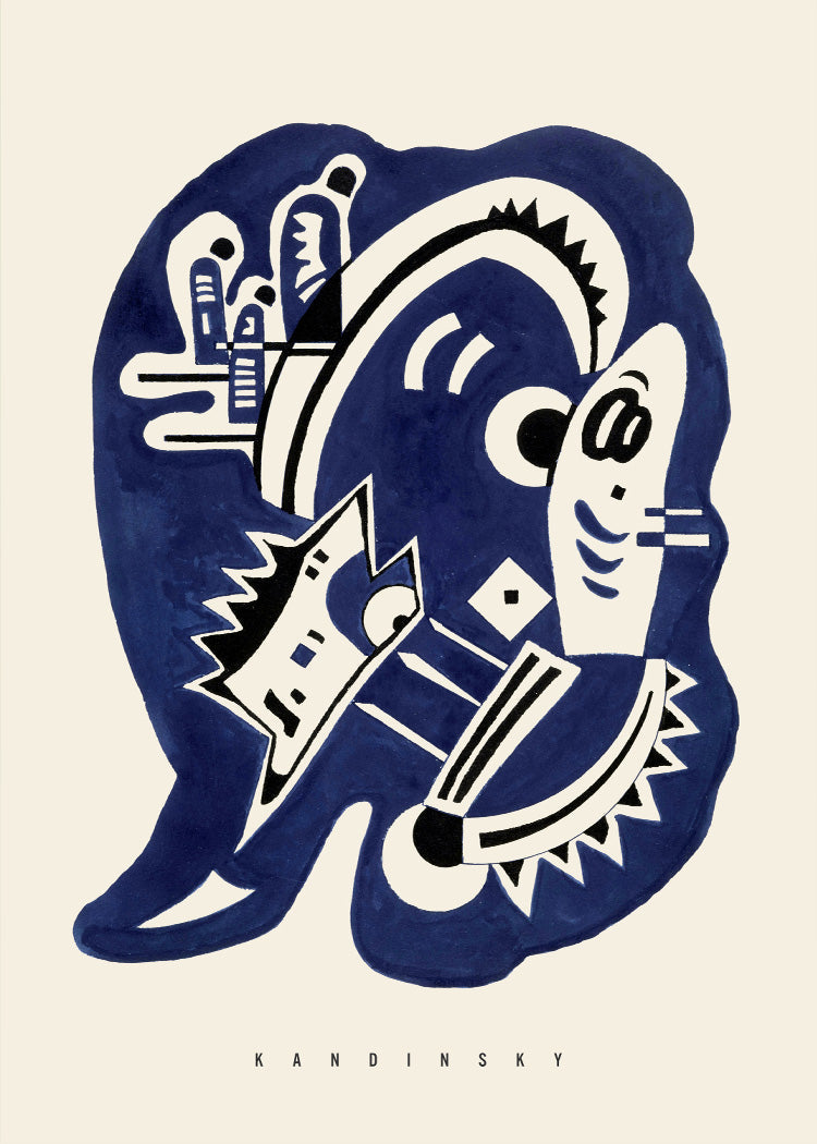 Kandinsky - Blue | PSTR studio