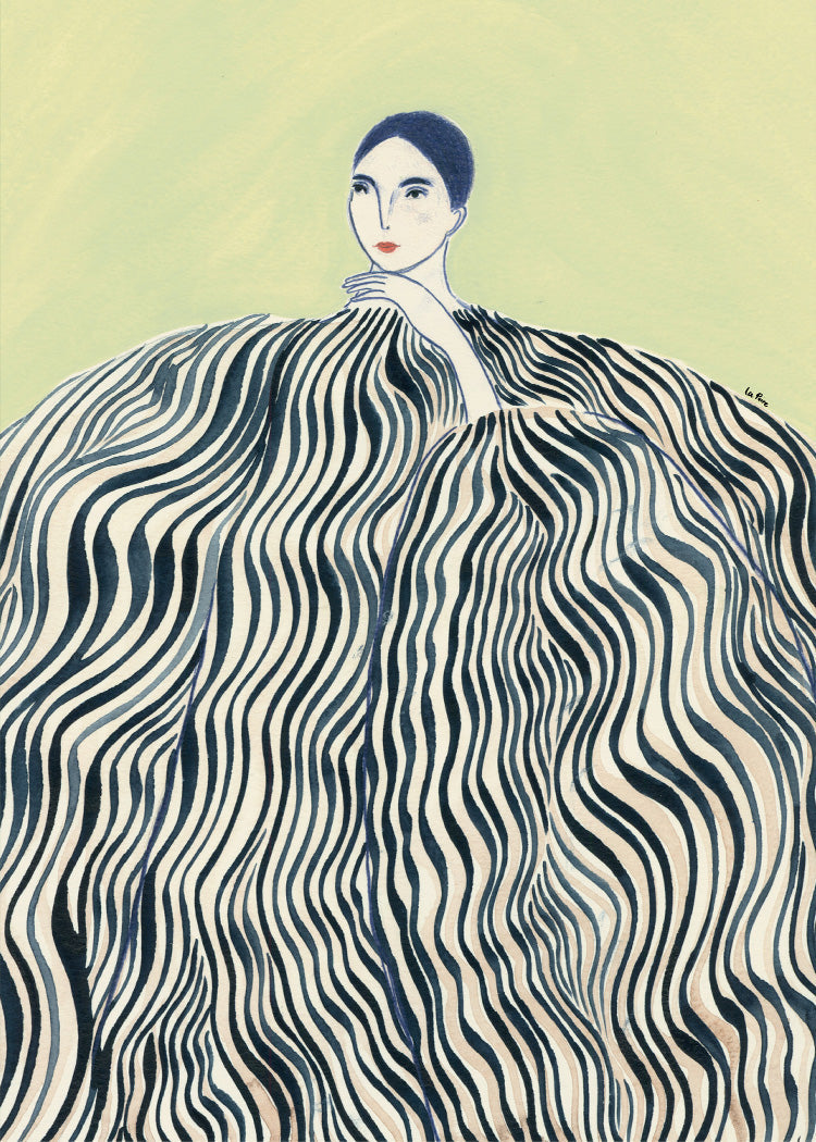 La Poire - Zebra Coat | PSTR studio