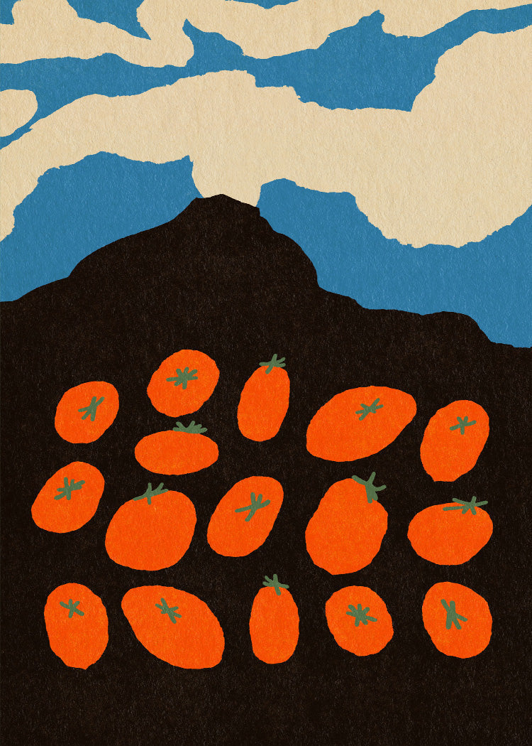 【絵画 アート】 S.MILDO Enikő Eged - Sweet Tomato from Mt Vesuvius | PSTR studio