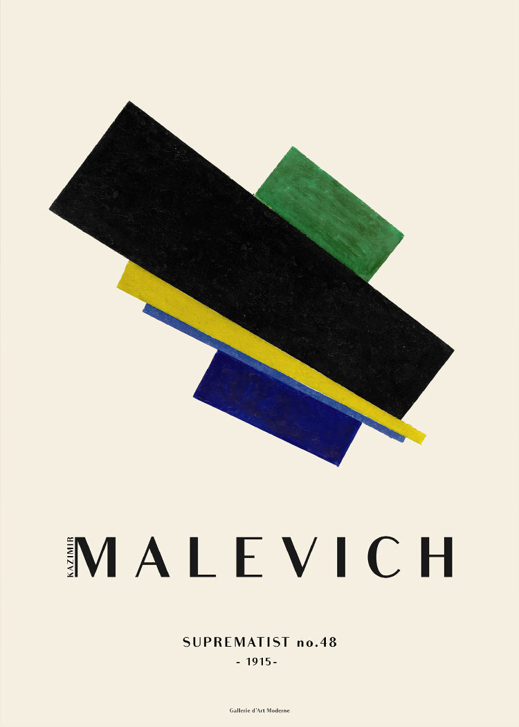 Kazimir Malevich - Suprematist no.48 | PSTR studio