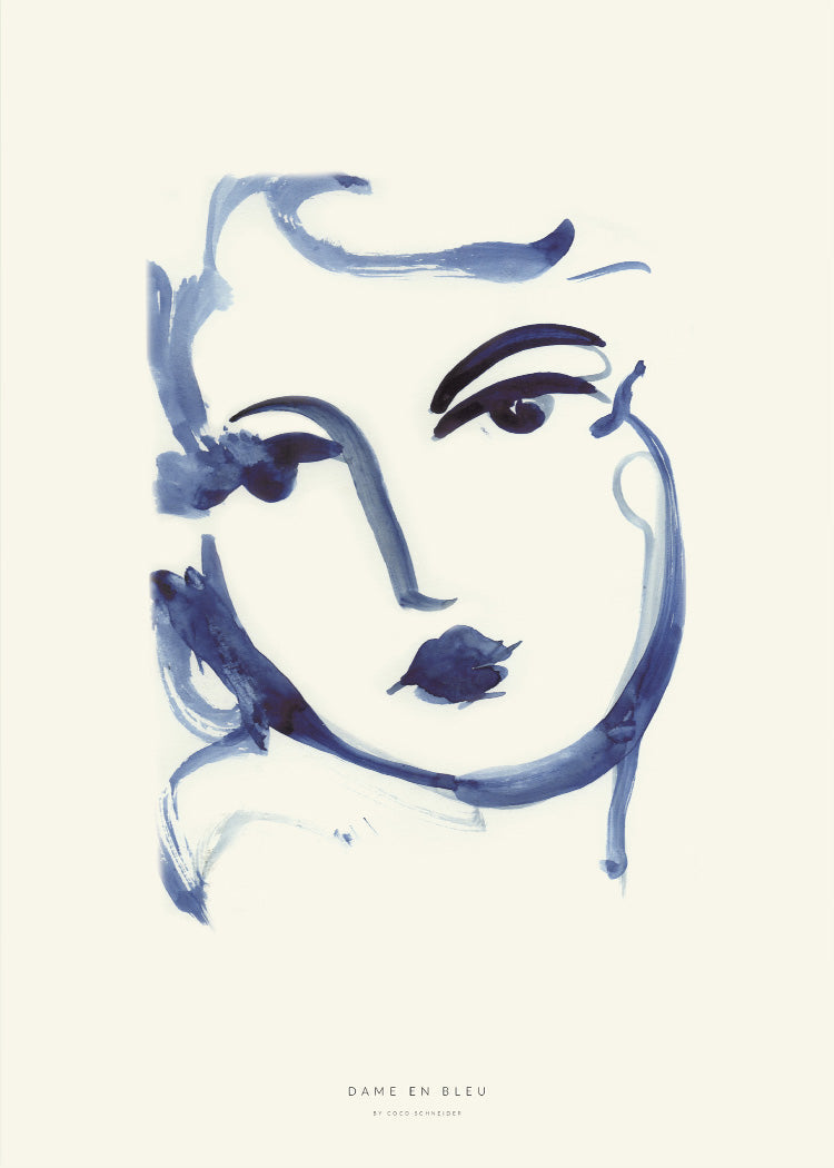Coco - Dame en Blue | PSTR studio