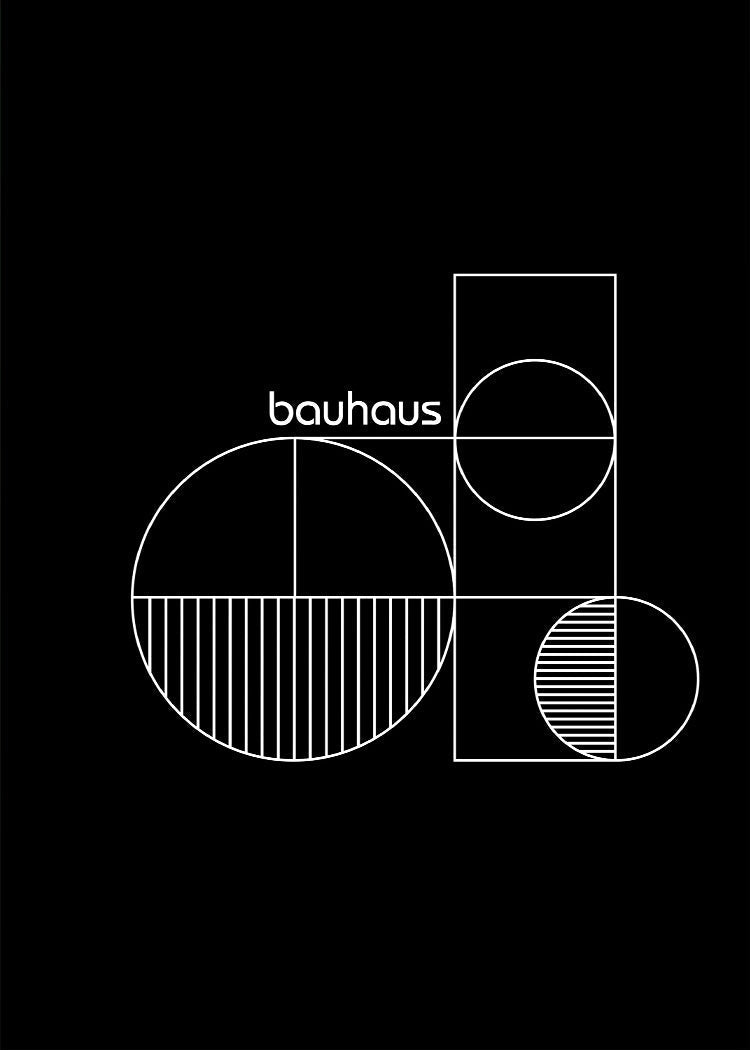 Bauhaus Poster - Weimar Gropius | PSTR studio