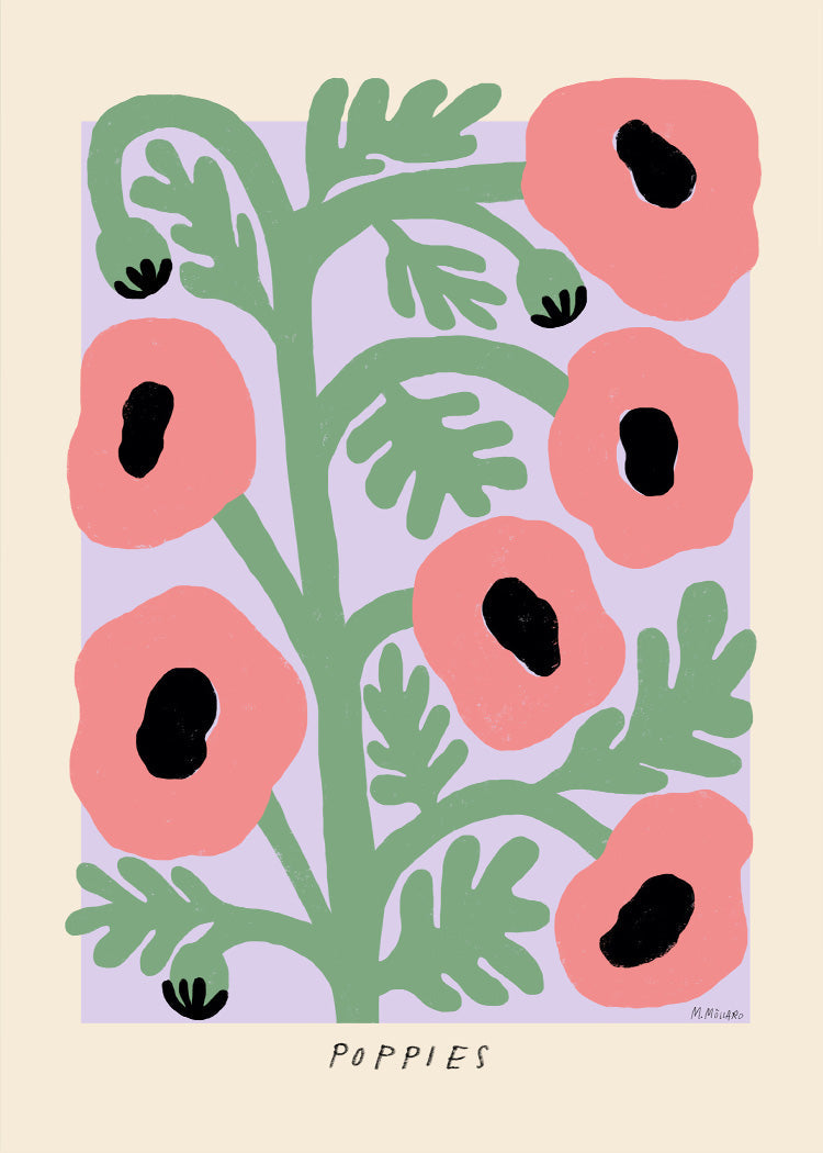 Madelen - Pastel Poppies | PSTR studio