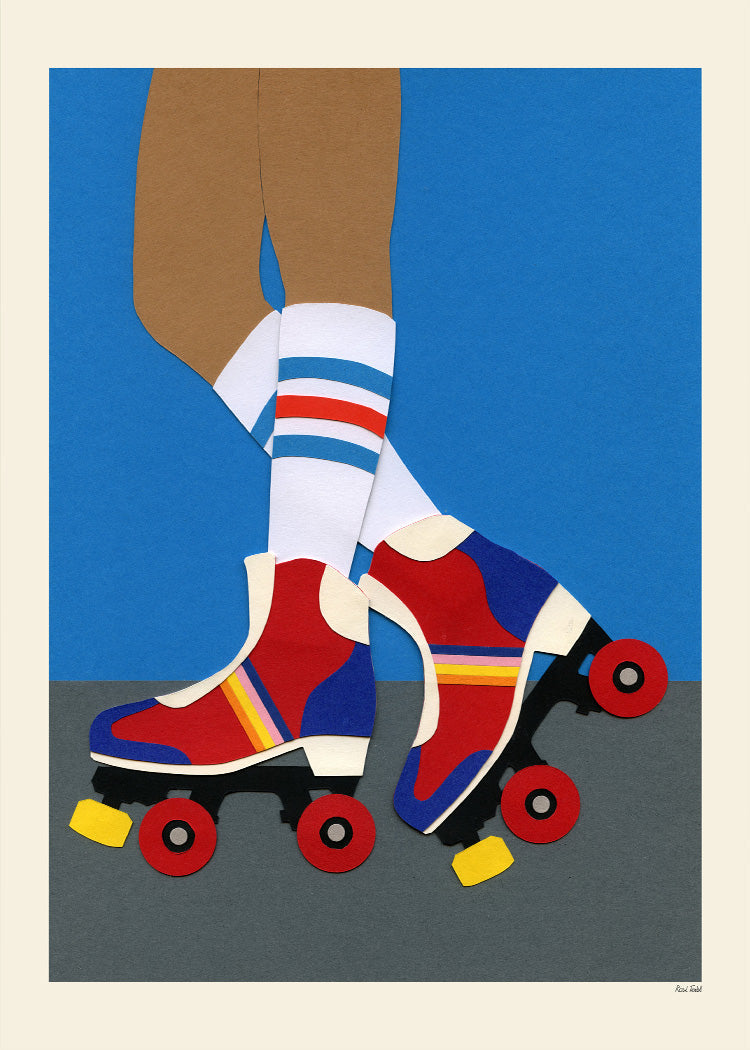 Rosi Feist - 70s Roller Skate Girl | PSTR studio