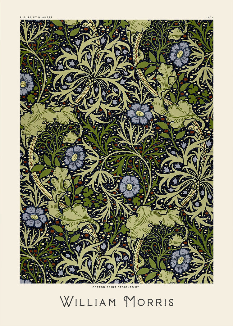 William Morris - Purple flower | PSTR studio