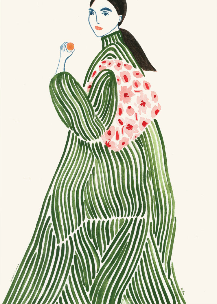La Poire - Green Coat | PSTR studio