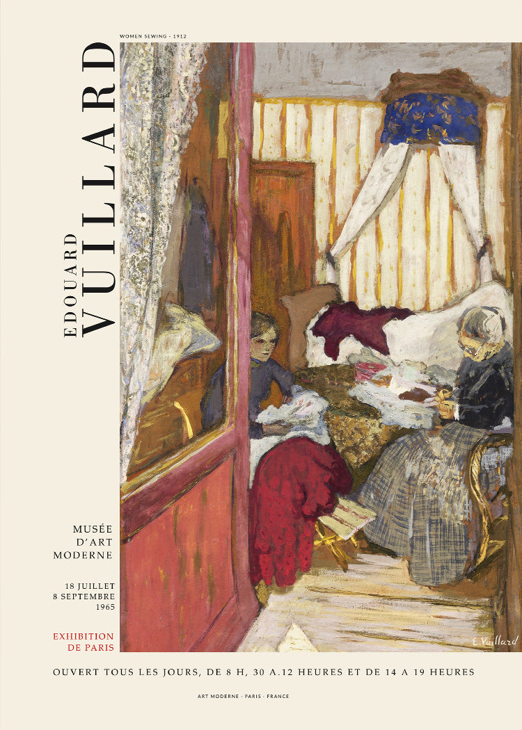 Edouard Vuillard - Woman Sewing | PSTR studio