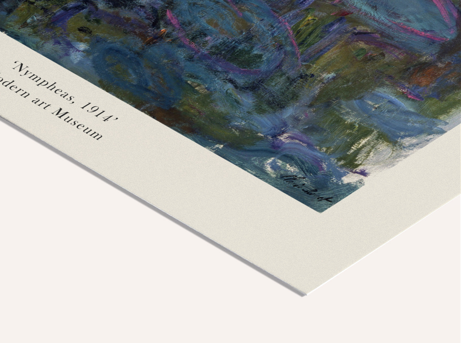 Claude Monet - Nympheas | PSTR studio
