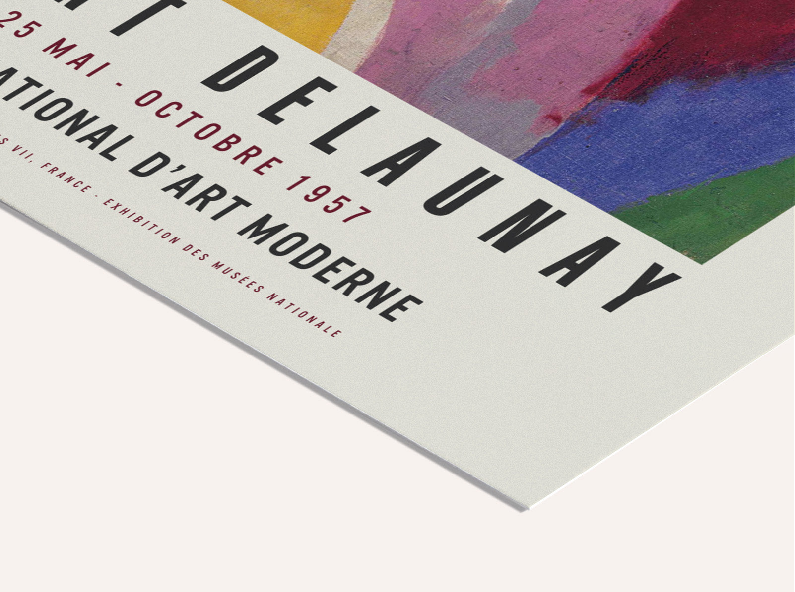 Robert Delaunay - Art Exhibition poster | PSTR studio
