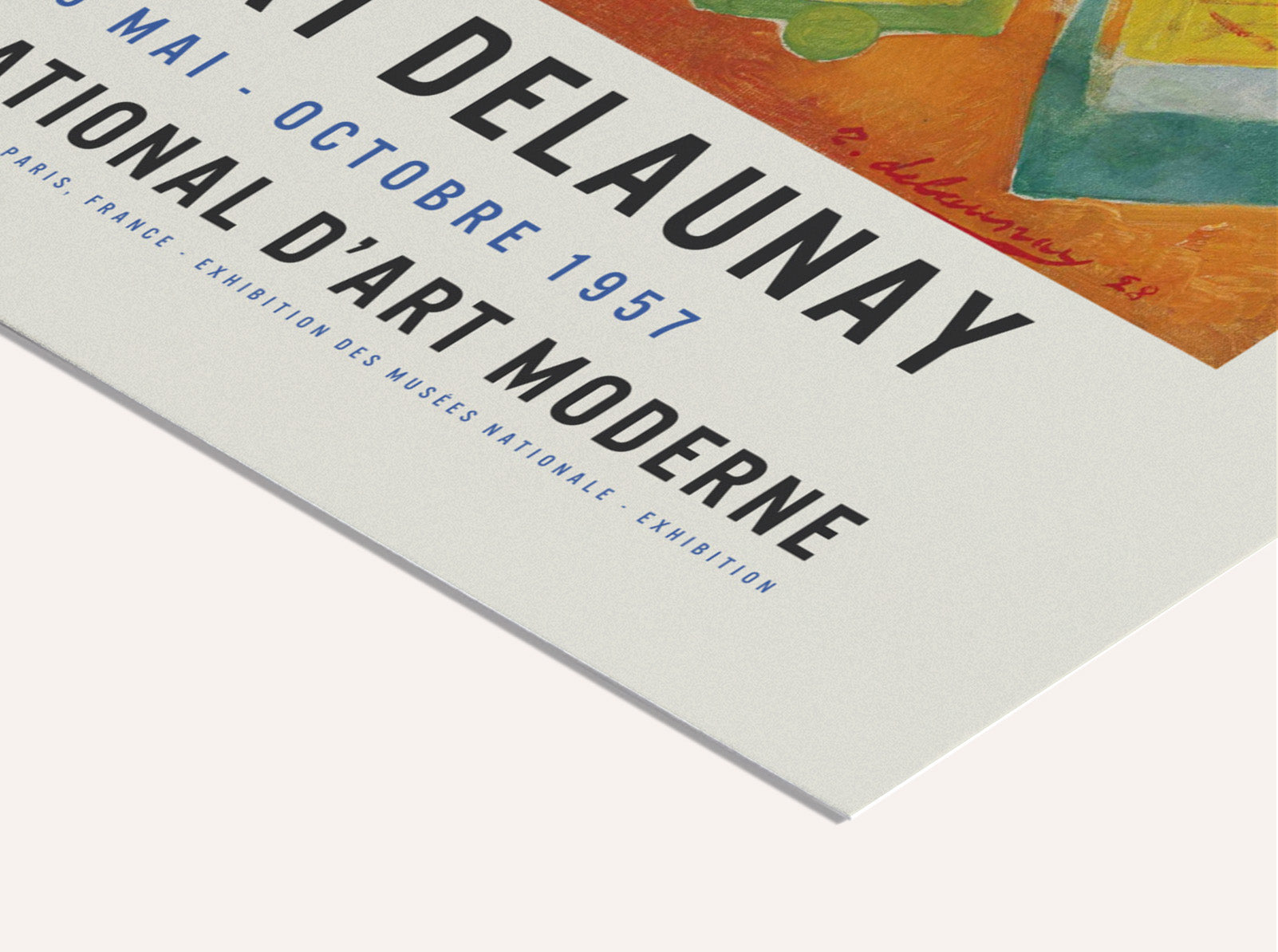 Robert Delaunay - Art Exhibition poster | PSTR studio