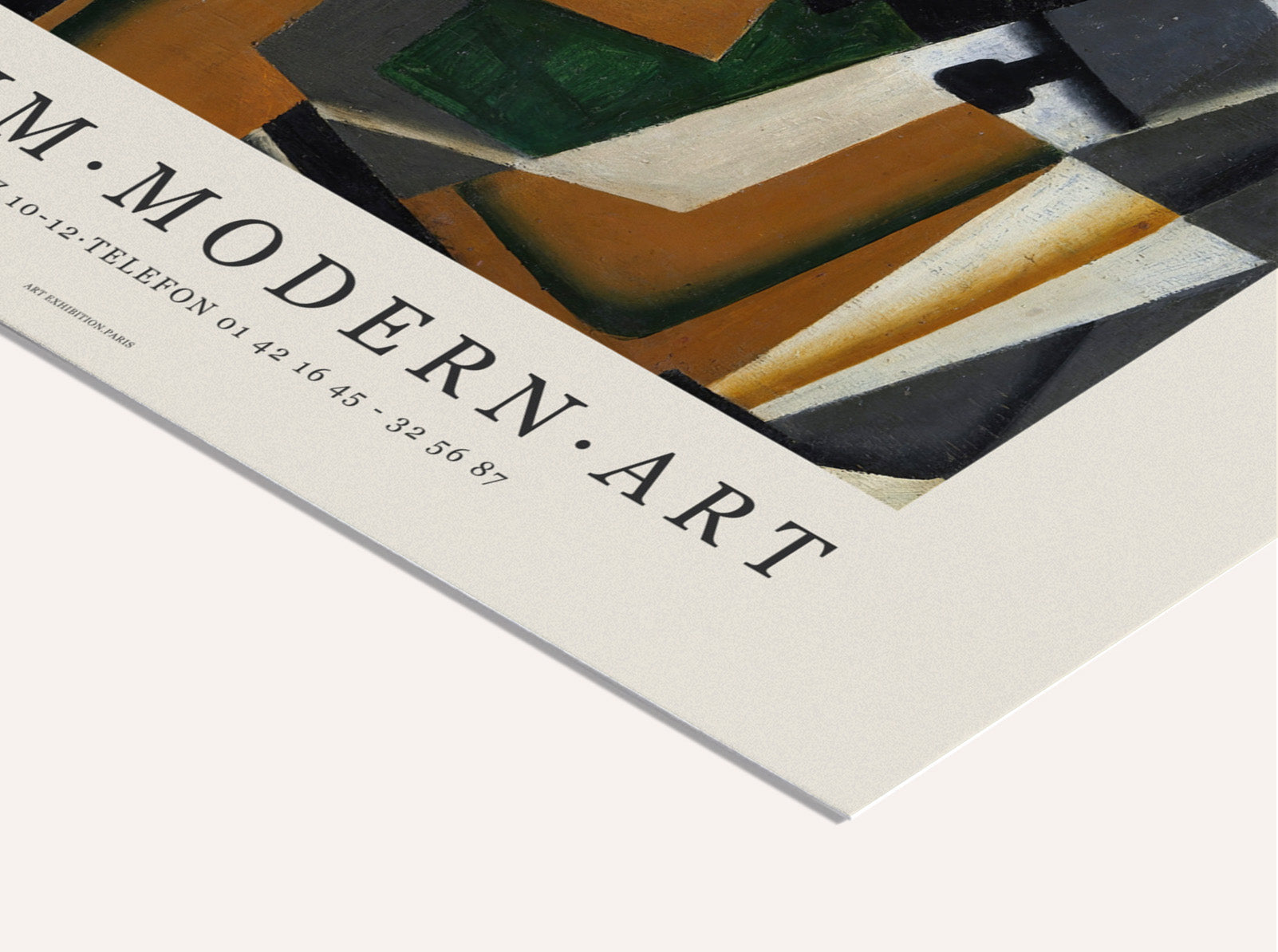 Juan Gris - Art Exhibition poster | PSTR studio