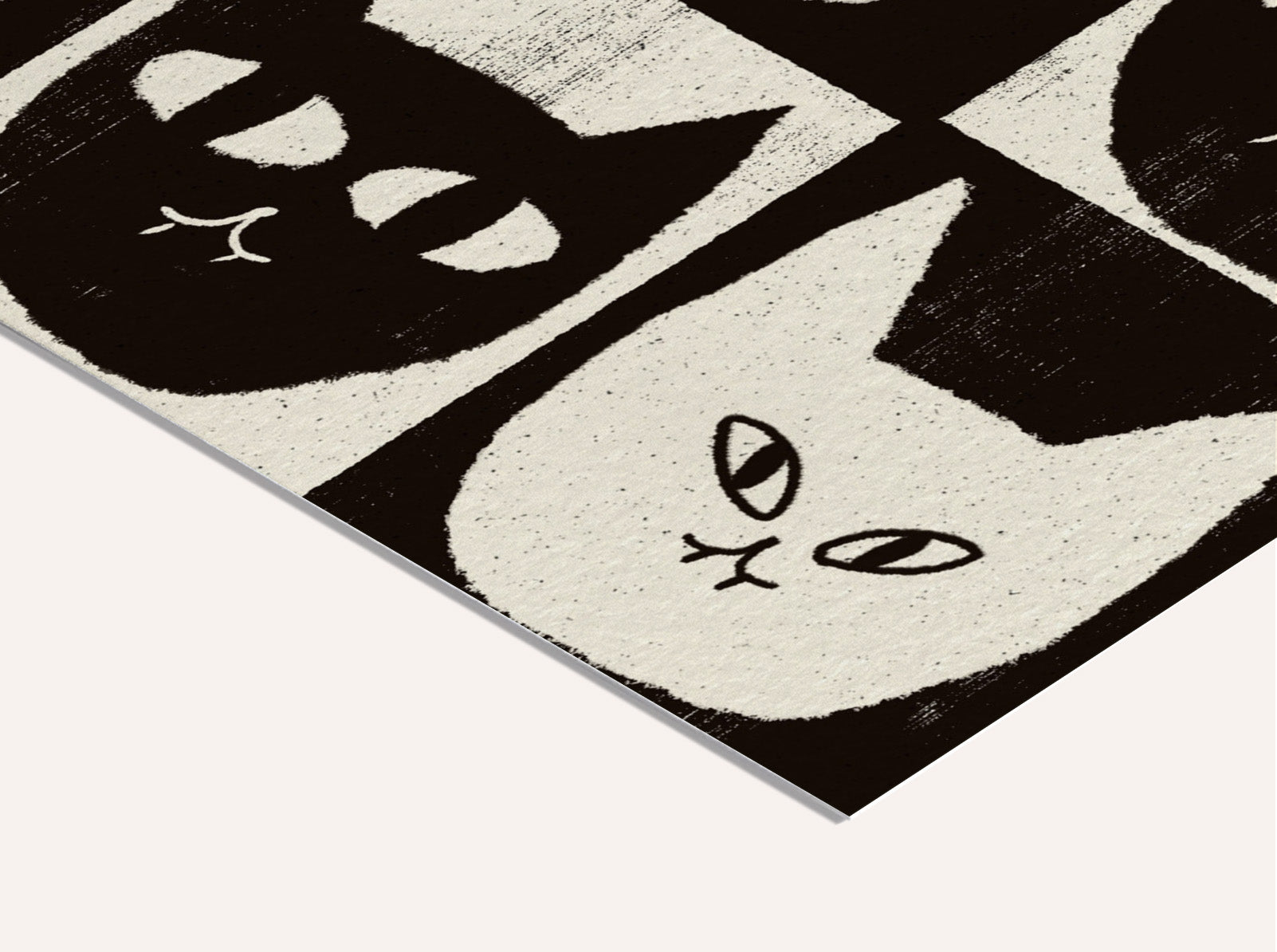 PSTR studio アートポスター 50×70cm Black Cat Enikő Eged - Black Cat | PSTR studio