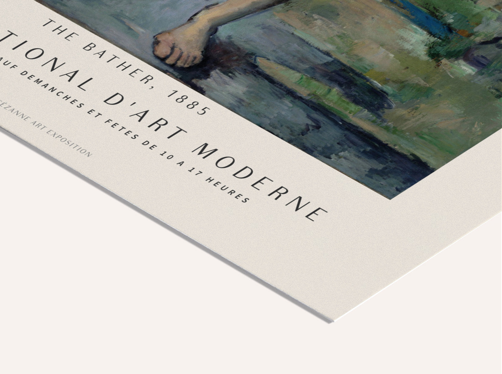 Paul Cézanne - The Bather | PSTR studio