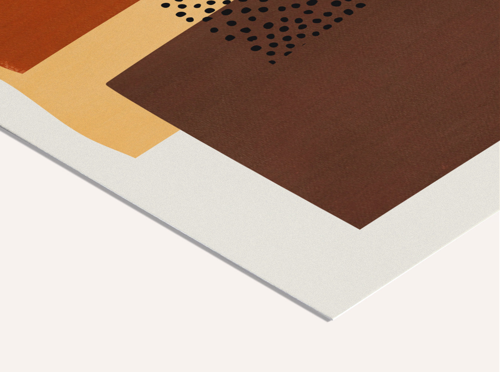 Abstract Modern Art Poster - Mid Century minimalist | PSTR studio