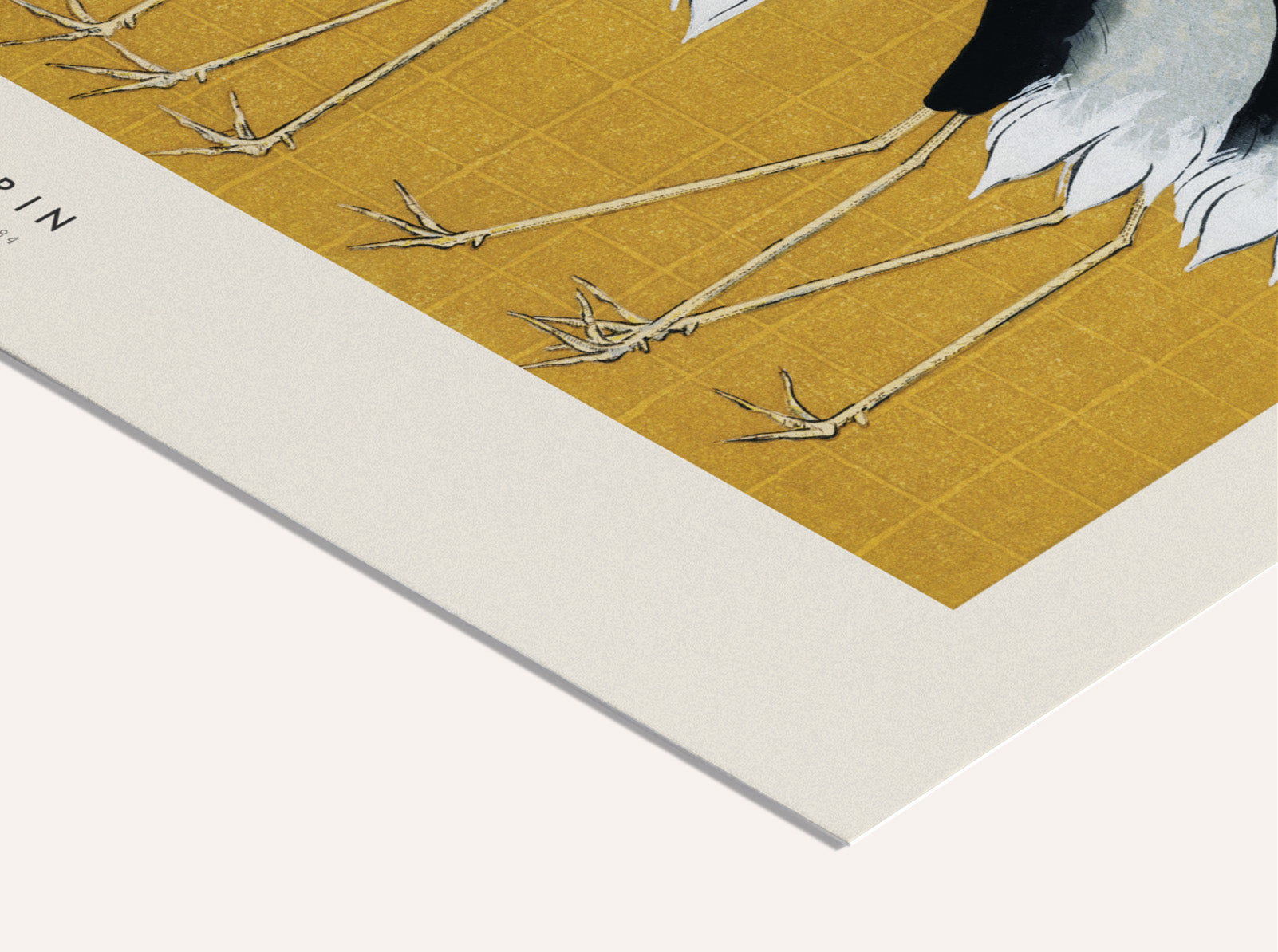 Ogata Korin - Japanese red crown crane | PSTR studio