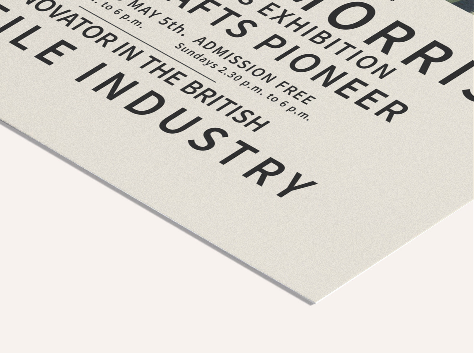 William Morris - Exhibition | PSTR studio