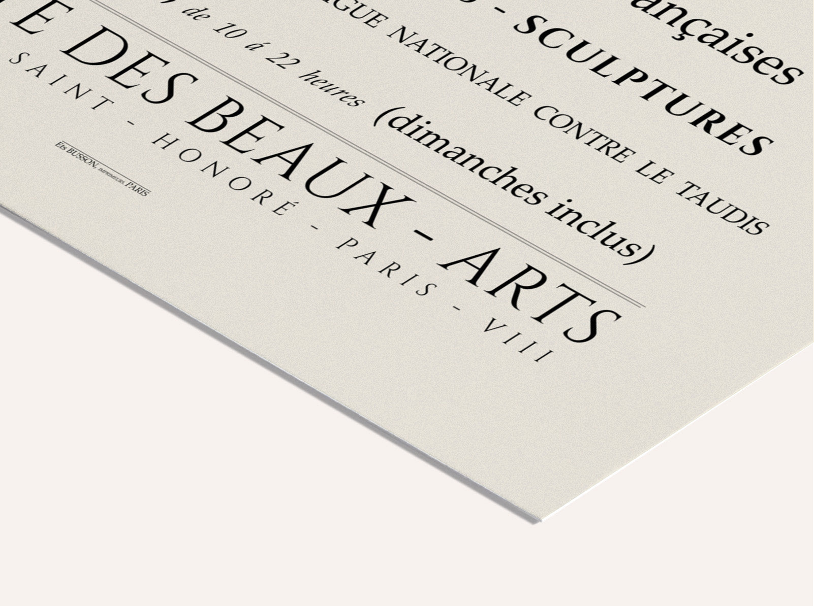 Edgar Degas - Art Exhibition poster | PSTR studio
