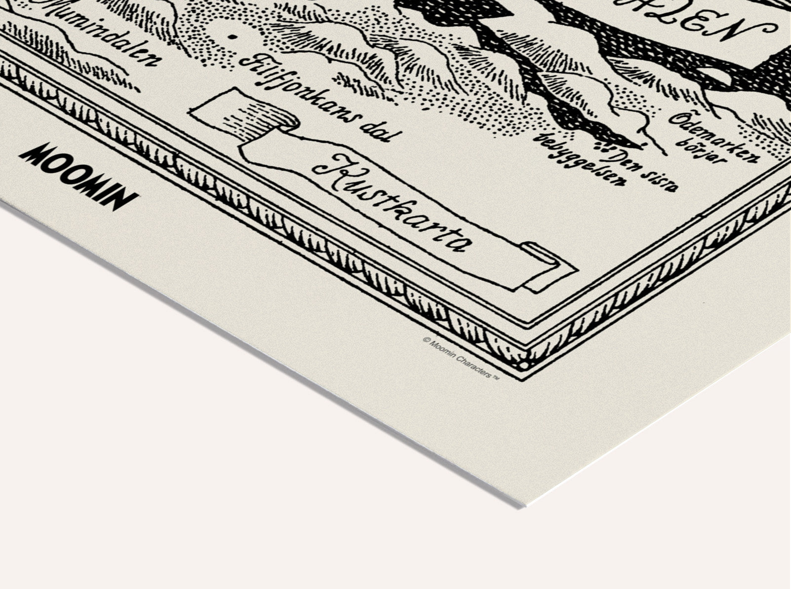 Moomin - Map of Moomin Valley I | PSTR studio