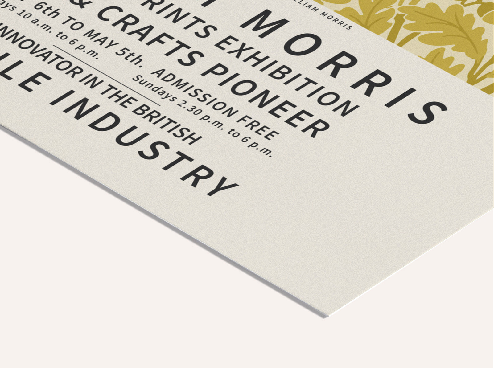 William Morris - Centenary Exhibition | PSTR studio