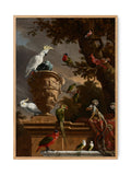 The Menagerie - Animal scenery | Art print Poster