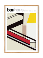 The Bauhaus Stairs | Art print Poster