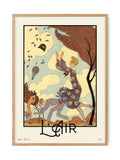 Vintage George Barbier Art - L' Air | Art print Poster