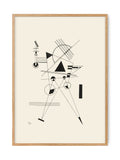 Kandinsky - Line work | Art print Poster