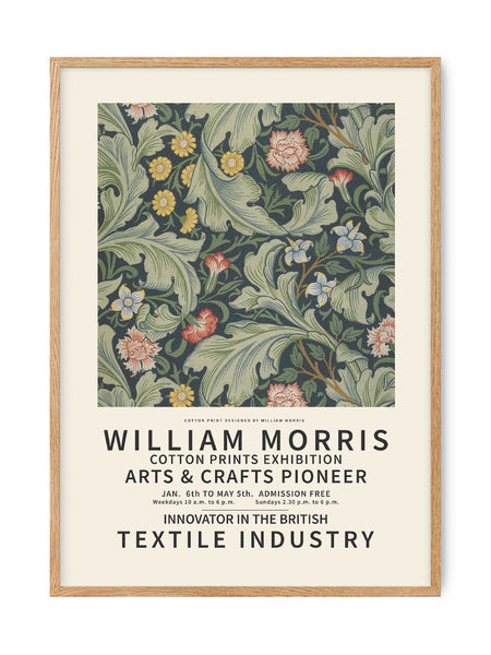 William Morris - Exhibition | Art print Poster