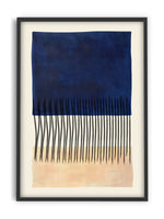 Abstract Modern Art - Blue