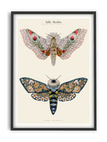 Matos - W. Morris inspired - Silk Moths No.3