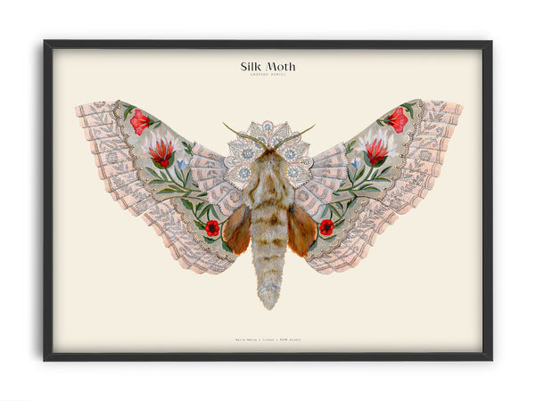 Matos - W. Morris inspired - Silk Moths No.11