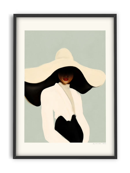 Maxime - Coco Noir - Art Print - Poster - 24x36 inch