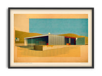 Sander Patelski - Charles & Ray Eames and Eero Saarinen Case Study House #9