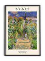 Claude Monet - Garden at Vétheuil