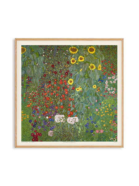 Gustav Klimt  - Flower Garden