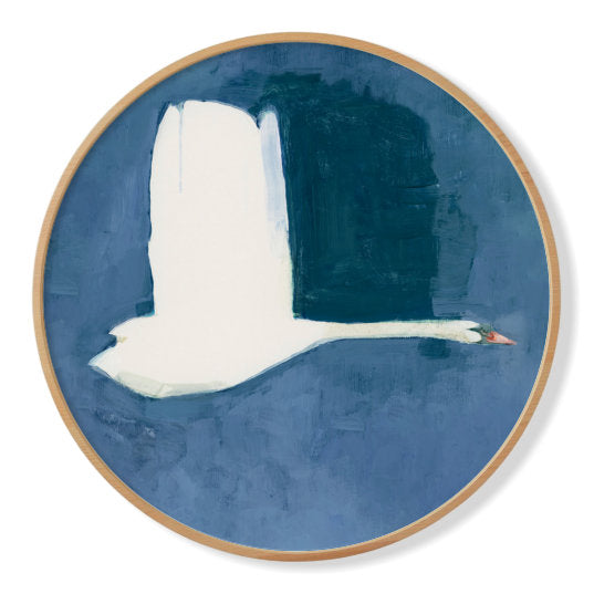 Jörgen Hansson - The Swan | Framed Circle Art
