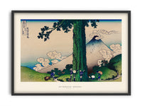 Katsushika Hokusai - Mishima Pass