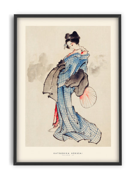 Katsushika Hokusai - Woman standing
