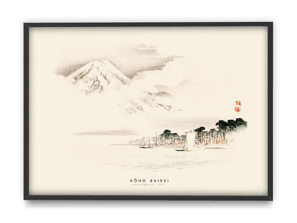 Kōno Bairei - View of Mount Fuji