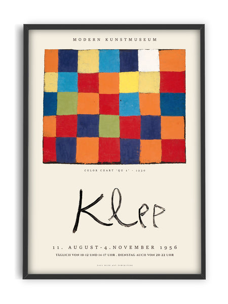 Paul Klee - Color Chart