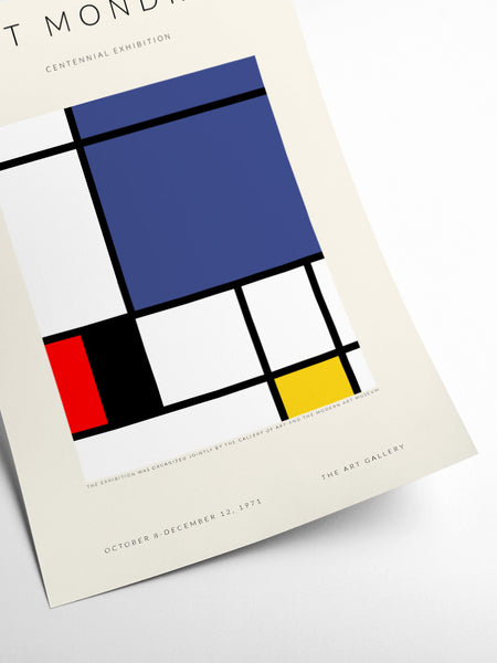Piet Mondrian - Centennial Exhibition