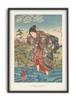 Utagawa Kuniyoshi - Ide Tama river