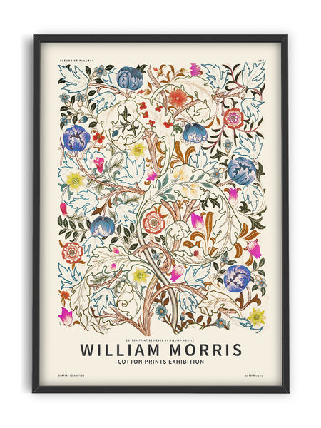 William Morris - Pastel Fleurs