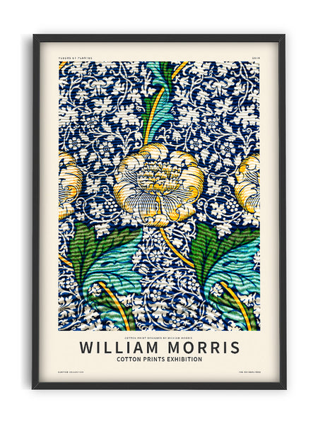 William Morris - Fleurs Bleues