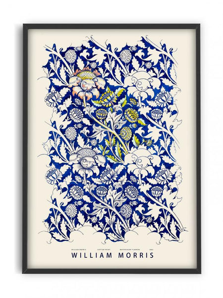 William Morris - Watercolor Flowers