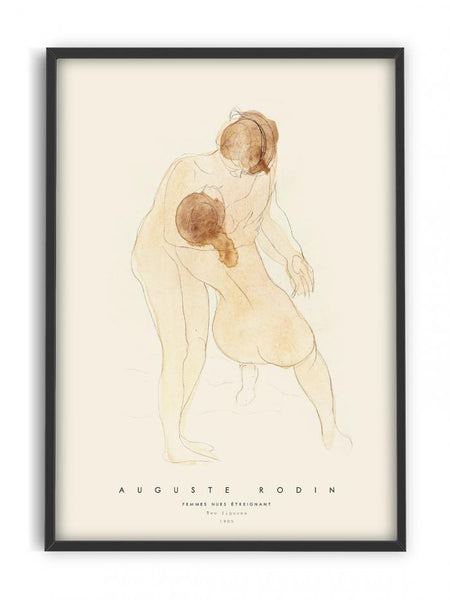 Auguste Rodin - Two Figures