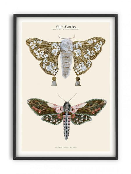 Matos - W. Morris inspired - Silk Moths No.1